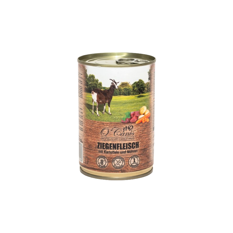 O'Canis Koza z ziemn, pietruszką i marchewką 400 g