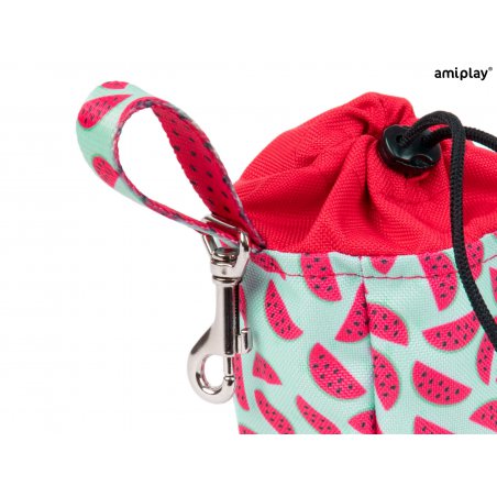 Amiplay BeHappy Torebka na przysmaki w arbuzy-5378