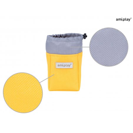 Amiplay Samba Torebka na przysmaki 8 x 6 x 10 cm żółta-5419