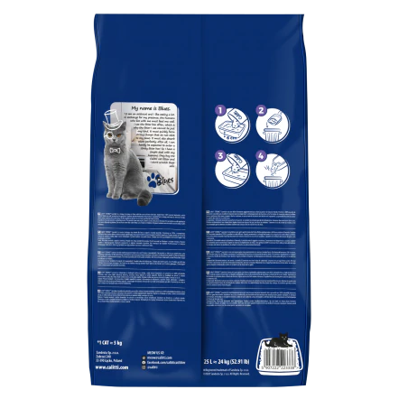 CALITTI CLUMPING FRESH WHITE 20 L - biały żwirek bentonitowy bezzapachowy antybakteryjny-5489