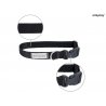 Amiplay Samba Obroża regulowana M 25-40 x 2 cm czarna-5536