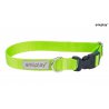 Amiplay Samba Obroża regulowana M 25-40 x 2 cm zielona-5619