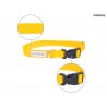 Amiplay Samba Obroża regulowana S 20-35 x 1,5 cm żółta-5634