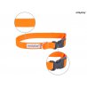Amiplay Samba Obroża regulowana L 35-50 x 2,5 cm pomarańczowa-5664