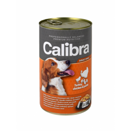 Calibra Dog Adult Turkey, Chicken  Pasta 1240G