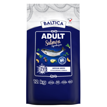 Baltica Adult Salmon Hypoallergenic M 12 kg