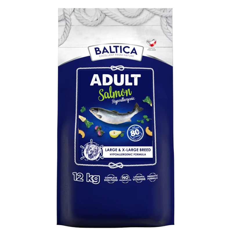 Baltica Adult Salmon Hypoallergenic L/XL 12 kg