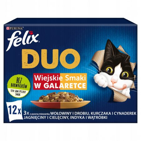 FELIX FANTASTIC DUO WIEJSKIE SMAKI MULTIPACK 12 X 85 G