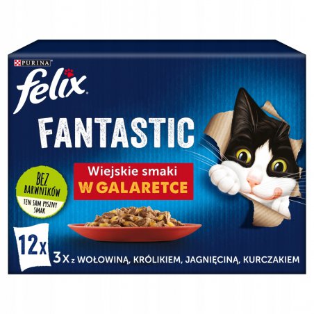 FELIX FANTASTIC WIEJSKIE SMAKI 12 X 85 G