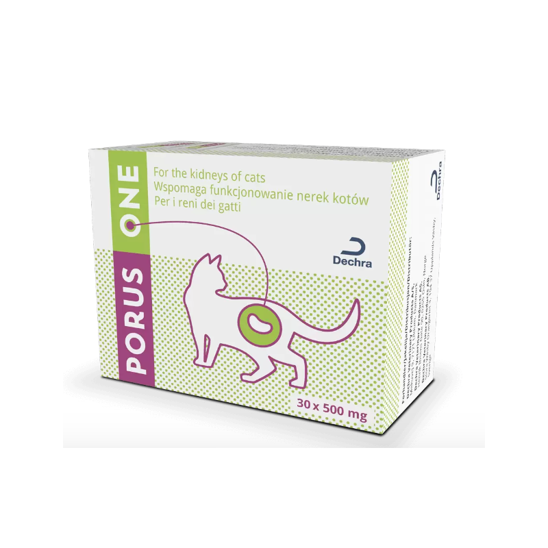 Dechra Porus One dla kota na nerki 30x500 mg