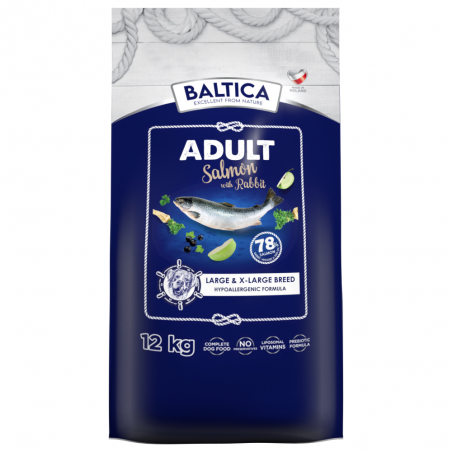 Baltica Adult Salmon with Rabbit XL 12 KG