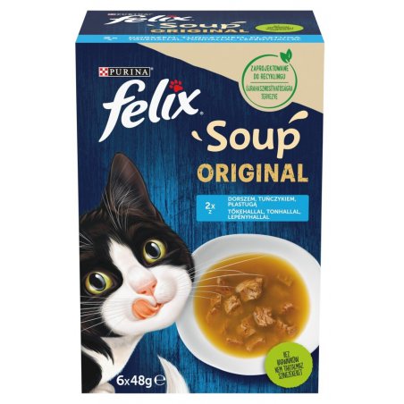 Felix Soup Original Rybne Smaki 6x48g