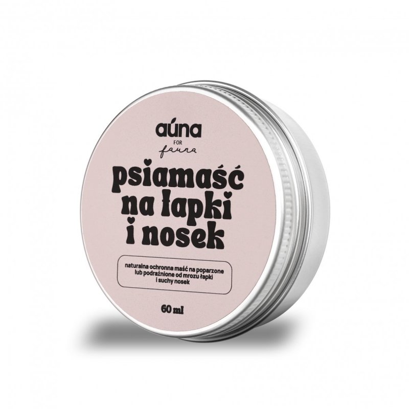 AUNA PSIAMAŚĆ naturalna ochronna maść na łapki i suchy nosek 30 ml