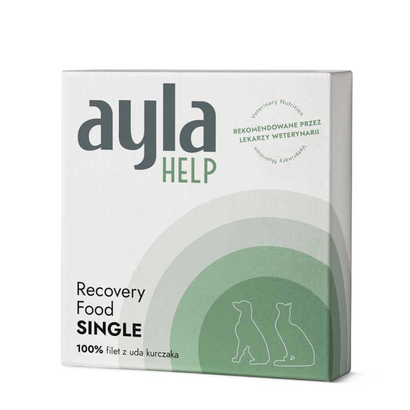 Recovery Food – Kurczak monobiałkowy 38 g (rekonwalescencja psy i koty) AYLA HELP