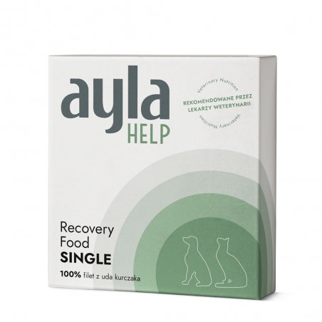 Recovery Food – Kurczak monobiałkowy 38 g (rekonwalescencja psy i koty) AYLA HELP