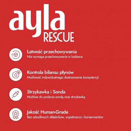 AYLA Rescue Essential Care Food DLA PSA I KOTA FILET Z PIERSI INDYKA 50 G-5933