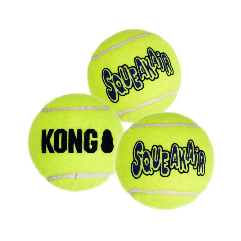 KONG AIR SQUEAKER BALL 3 szt - XS
