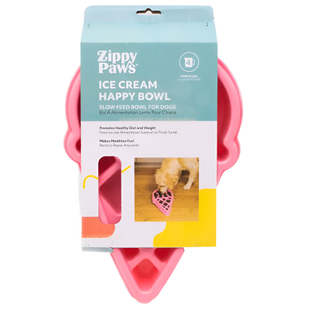 ZIPPY PAWS MISKA SPOWALNIAJĄCA LODY-5994