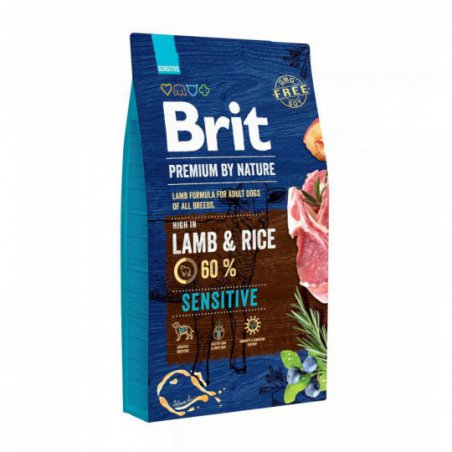 Brit Premium By Nature Sensitive Lamb&Rice 8 kg