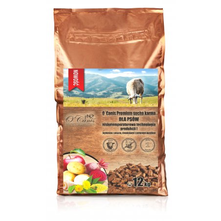 O'CANIS JAGNIĘCINA Z PROSEM, ZIEMNIAKAMI I CZERWONYM BURAKIEM 6 KG
