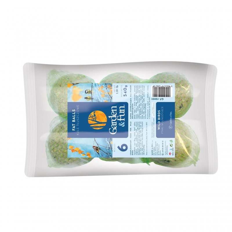 Kule tłuszczowe 6 szt x 90 g dla ptaków