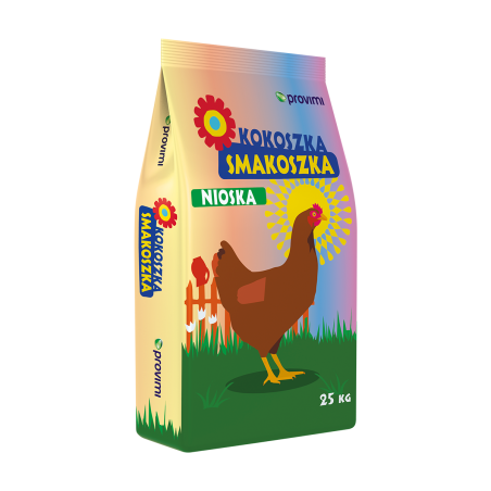 KOKOSZKA SMAKOSZKA NIOSKA POMIDOR LUCERNA KRUSZONKA 25KG PD751X00-W25-K-S-7337
