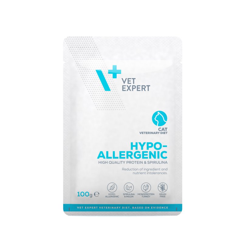 4T VetExpert Hypoallergenic Cat 100g