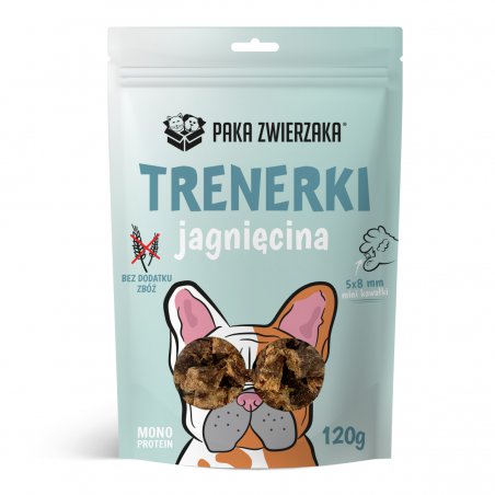 Paka Zwierzaka monoproteinowe trenerki Jagnięcina 120g