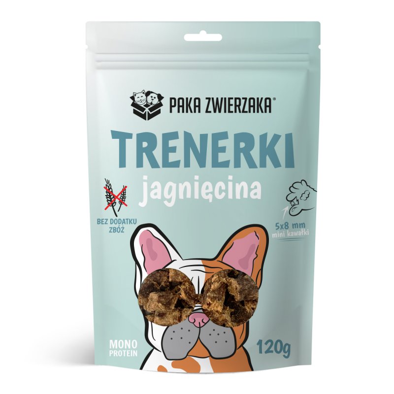 Paka Zwierzaka monoproteinowe trenerki Jagnięcina 120g
