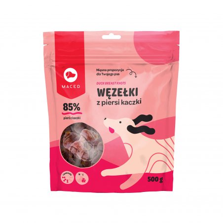 MACED SM WĘZEŁKI Z PIERSI KACZKI 6CM 500G