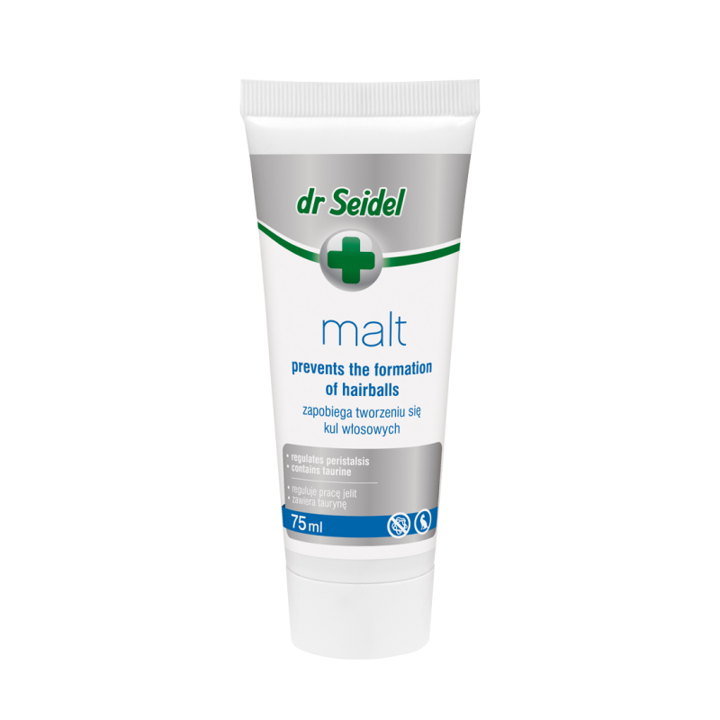 DR SEIDEL MALT PASTA 75 ML przeciw tworzeniu kul w