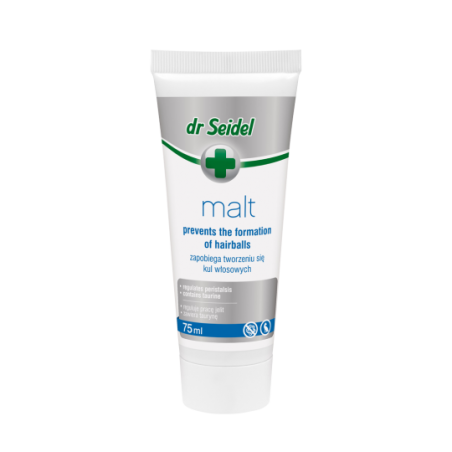 DR SEIDEL MALT PASTA 75 ML przeciw tworzeniu kul w