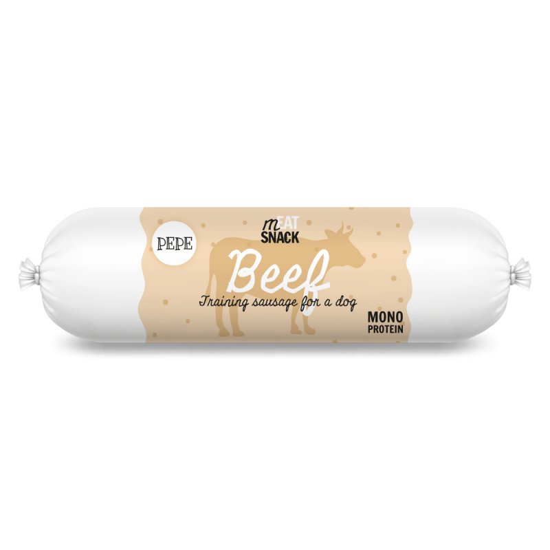 Kiełbaska treningowa PEPE Beef (wołowina) 200g