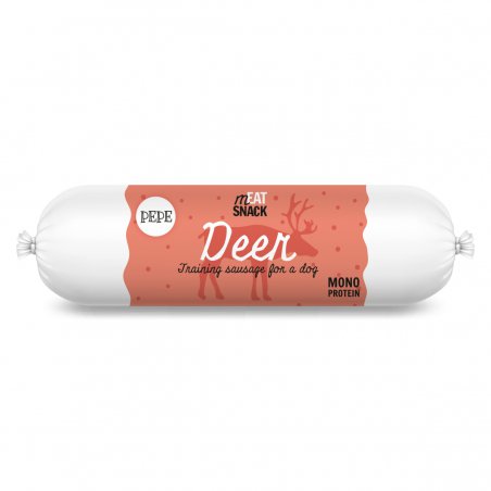 Kiełbaska treningowa PEPE Deer (jeleń) 200g