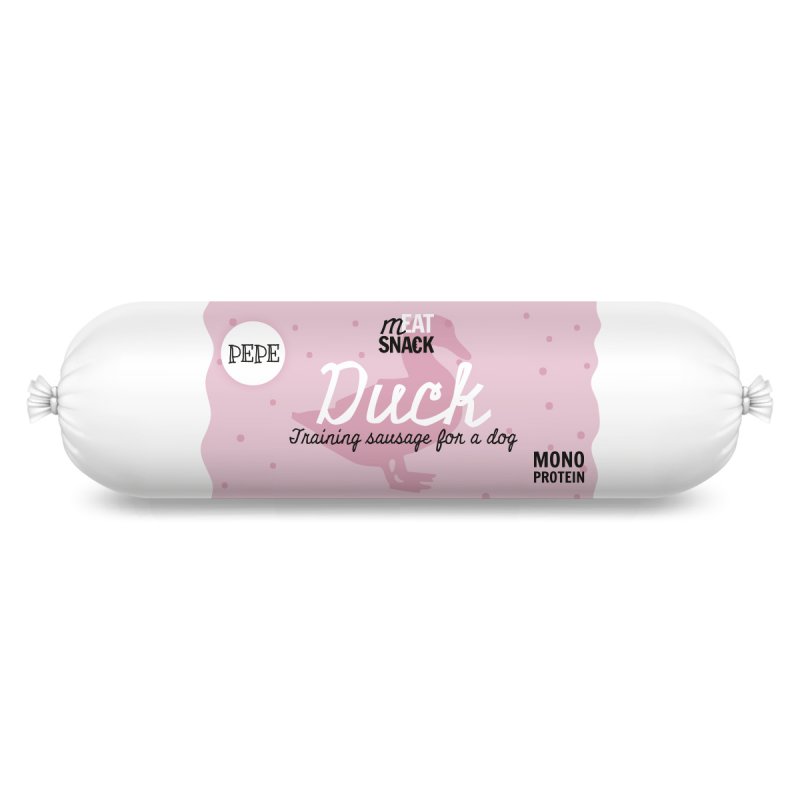 Kiełbaska treningowa PEPE Duck (kaczka) 200g