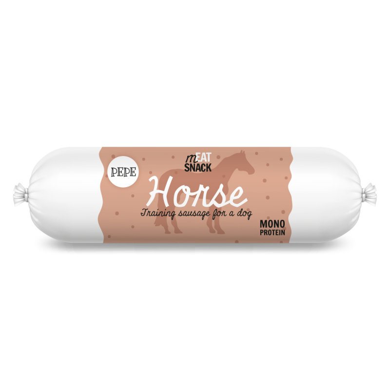 Kiełbaska treningowa PEPE Horse (konina) 200g