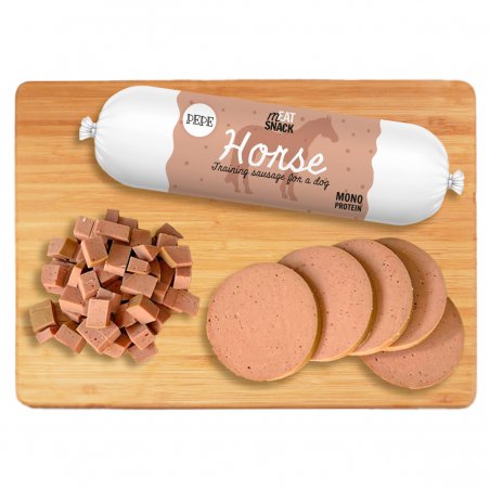 Kiełbaska treningowa PEPE Horse (konina) 200g-6351