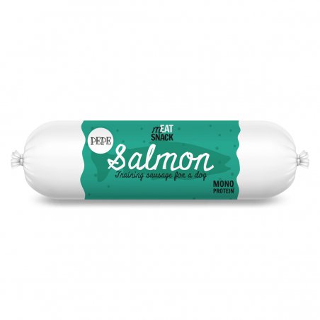 Kiełbaska treningowa PEPE Salmon (łosoś) 200g
