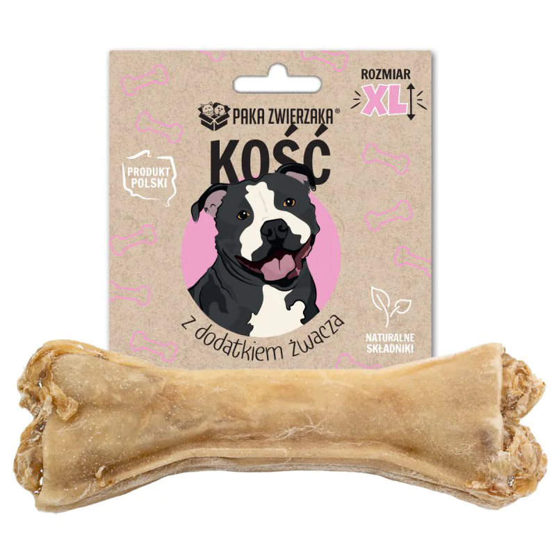 PAKA ZWIERZAKA Kość z dodatkiem żwacza XL 17 cm
