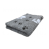 Legowisko Dry Bed 75x50 cm Szare w łapki 28 mm
