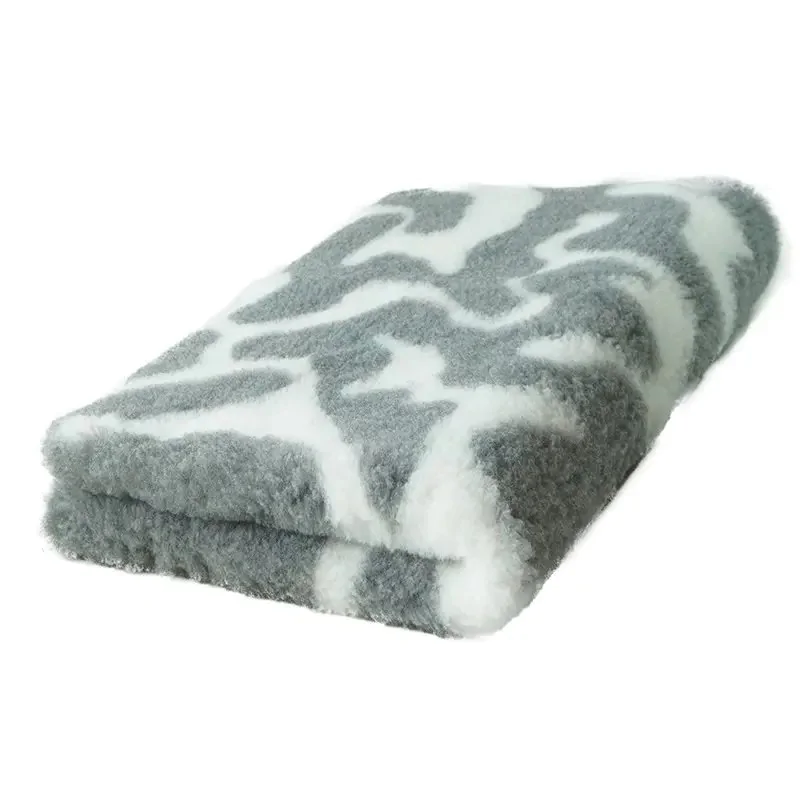 Legowisko Dry Bed 75x50 cm zawijasy szare 28 mm