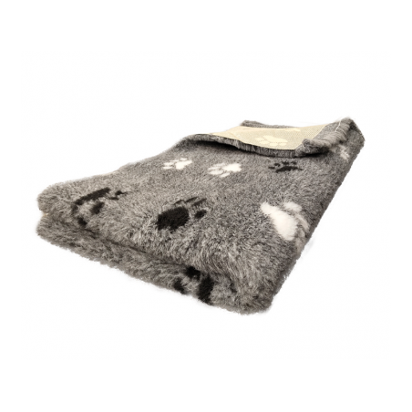 Legowisko Dry Bed 75x50 cm Szare w małe łapki 28 mm-6499