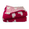 Legowisko Dry Bed 150x100 cm Fuksja w serca 28 mm-6524