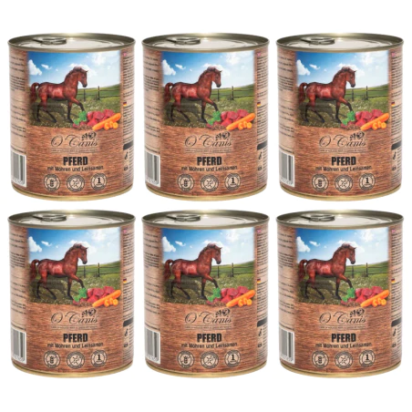 O'Canis Konina z warzywami i siemieniem ln. 800 g-5397