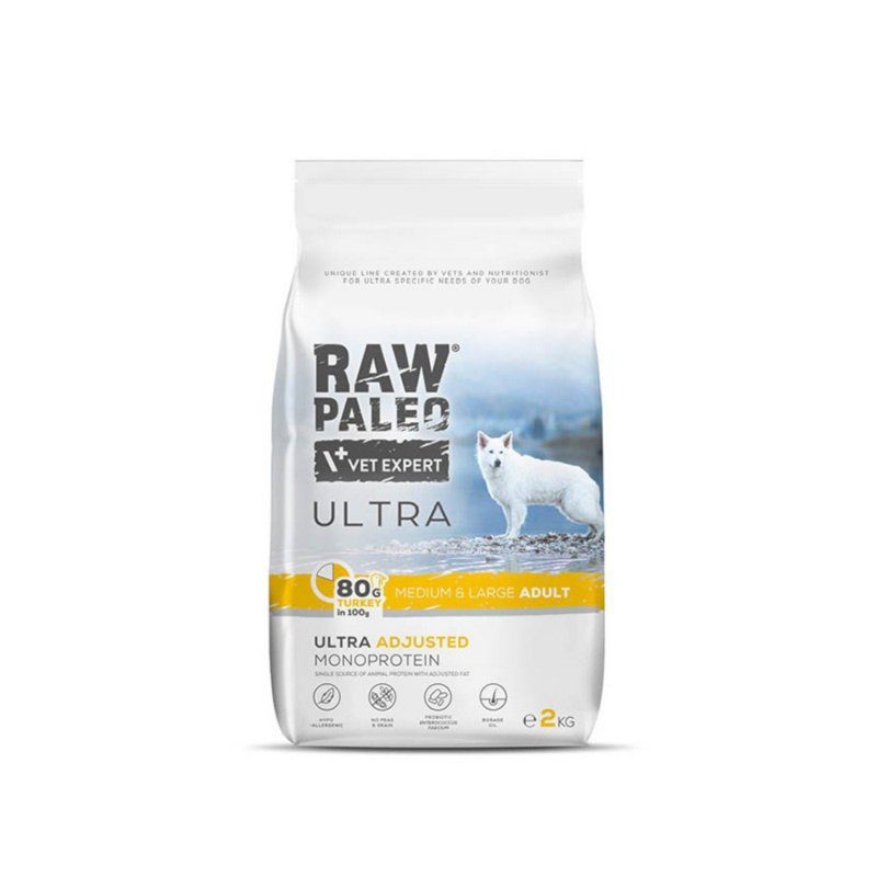 Raw Paleo Ultra Medium & Large Adult Turkey 10 KG