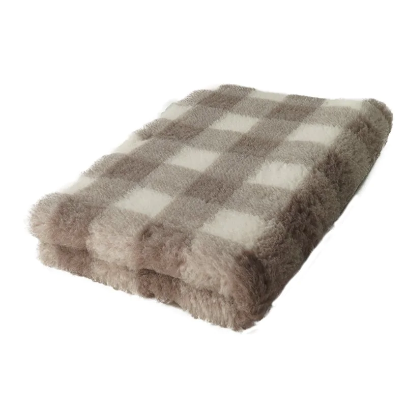 Legowisko Dry Bed 200x150cm Krata beżowo-brązowa 28 mm