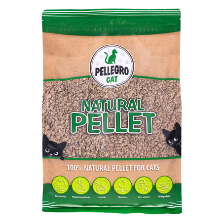 PELLEGRO CAT - Naturalny i Ekologiczny Żwirek dla Kota 6 L