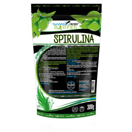 GAME DOG BARFER SPIRULINA 300 G