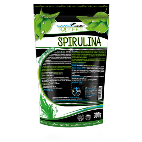 GAME DOG BARFER SPIRULINA 300 G