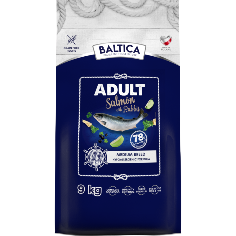 Balica Adult Salmon with Rabbit M 9 kg